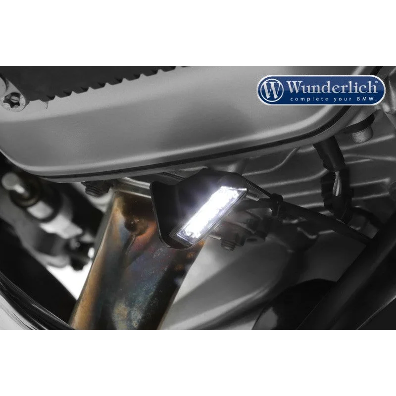 BMW R1200GS Ergonomics - Side Stand Illuminator