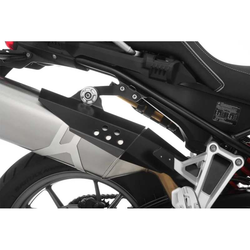 BMW F750 GS / 850 GS Protection - Exhaust Heat Shield - Black