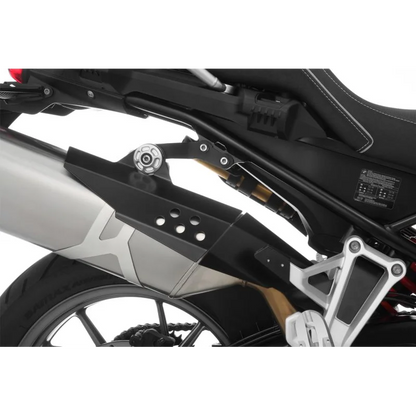 BMW F750 GS / 850 GS Protection - Exhaust Heat Shield - Black