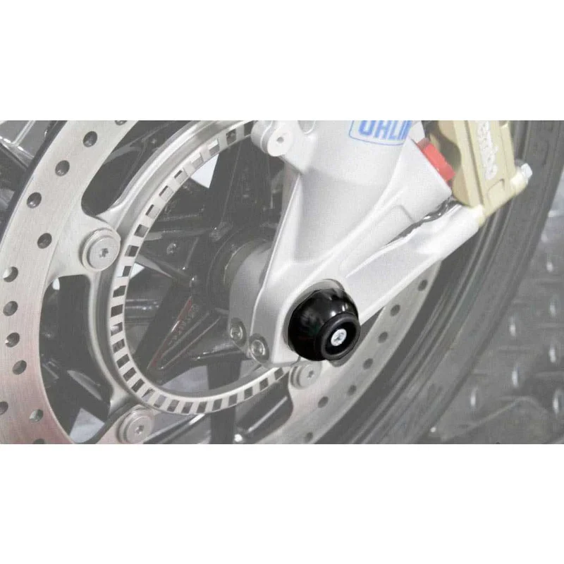 Suzuki Hayabusa Protection - Axle Sliders - Rear / Black