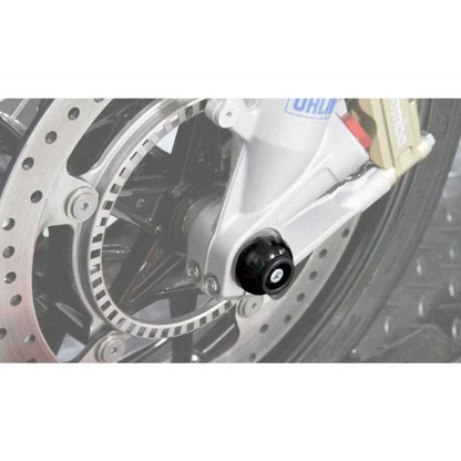 Suzuki Hayabusa Protection - Axle Sliders - Rear / Black