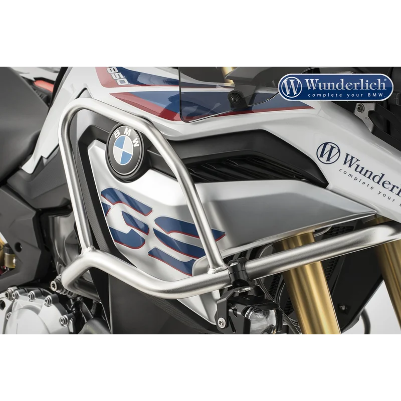 BMW F 850 GS Protection - Tank Guard Adventure - Stainless Steel