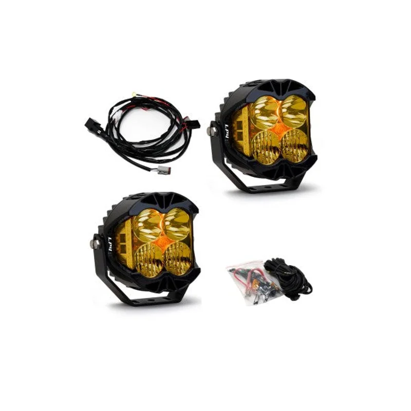 Aux LED - LP4 PRO - Spot / Clear / Pair ( Free Wire Included)