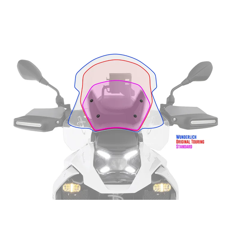 BMW R 1300 GS Screen - Windshield MARATHON - Clear