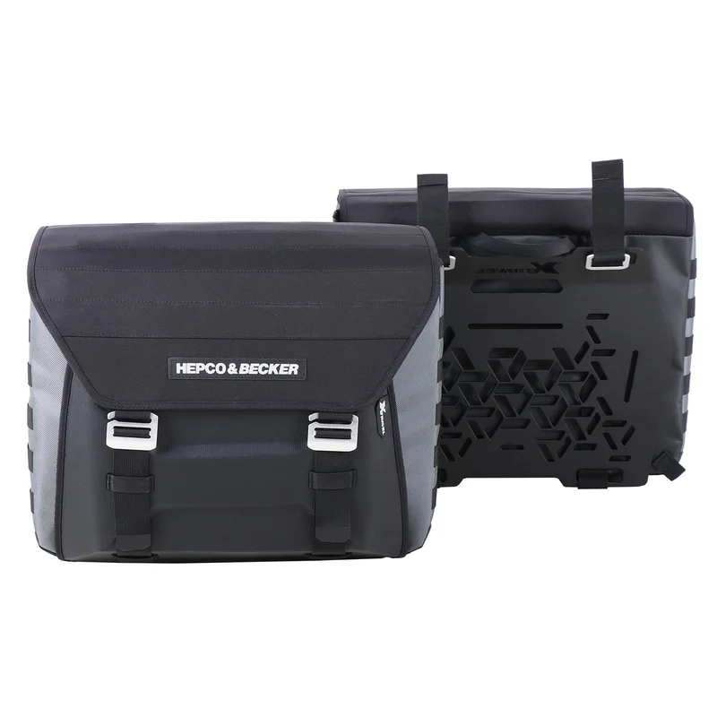 Sidecases 70L Per Pair X Travel (Universal with Plates) - Pair