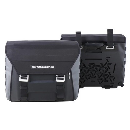 Sidecases 70L Per Pair X Travel (Universal with Plates) - Pair