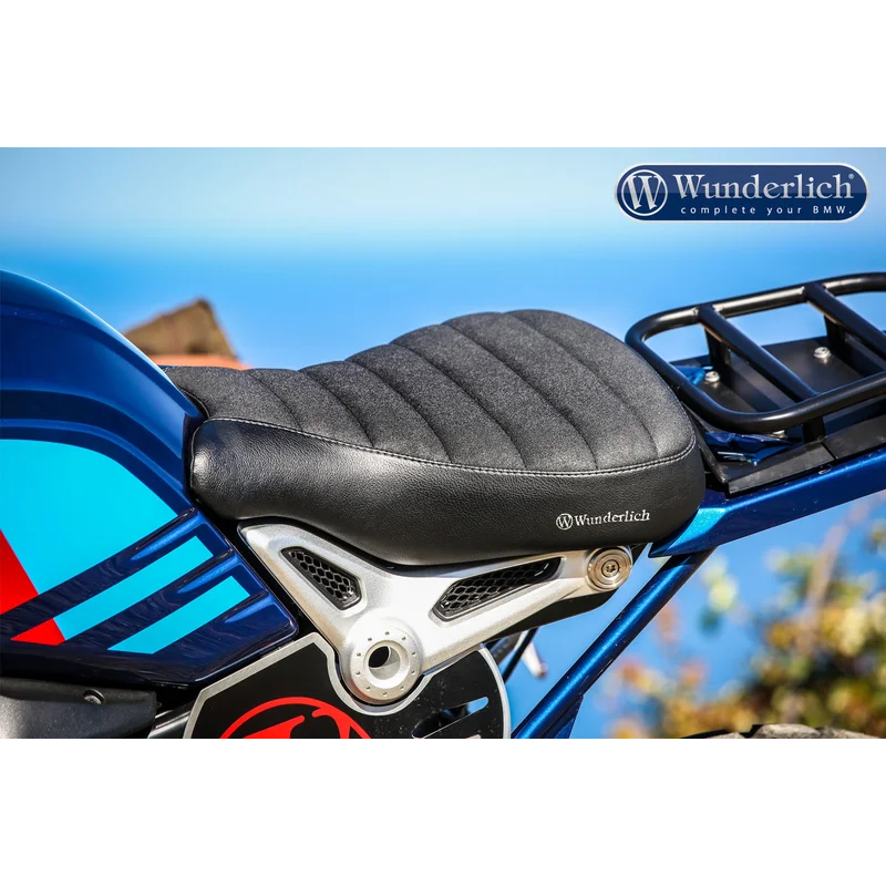 BMW RNineT Ergonomics - Seat :Rider" - Passenger / Black