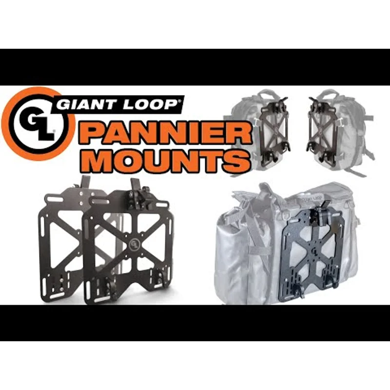 Mototrekk Panniers 50L - 2N of 25L Bags + GL Mount