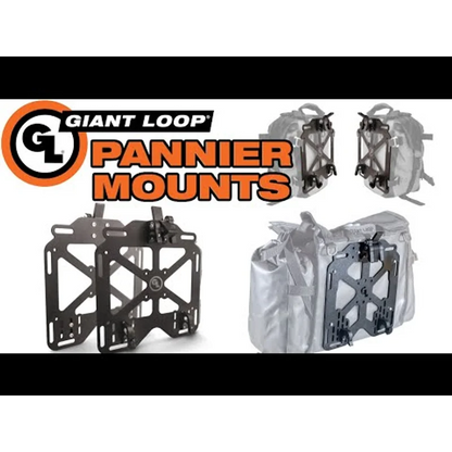 Mototrekk Panniers 50L - 2N of 25L Bags + GL Mount