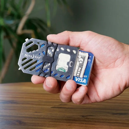 MONEY CLIP + RFID BLOCK + TOOLS
