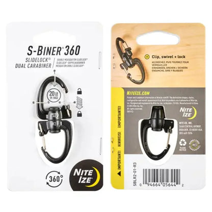 S-BINER® 360 SLIDELOCK® DUAL CARABINER - #2