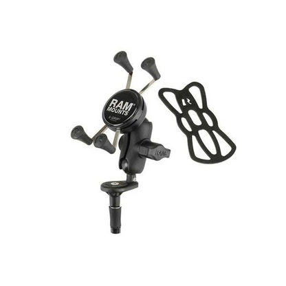 RAM Set - Fork Stem Mount X Grip Phone Cradle - Below 5"