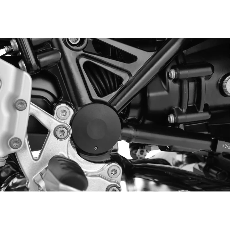 BMW R Nine T Ergonomics - Footrest Lowering Kit - Silver