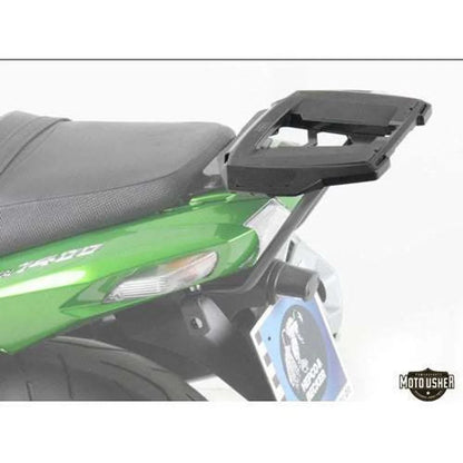 Kawasaki ZX 14R Topcase carrier - Fixed Hinge (Alu Rack)
