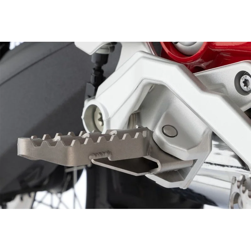 BMW R SER Ergo - Footrests "ULTI: - Silver