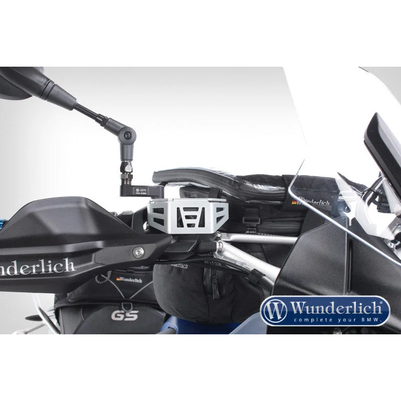 BMW R Series Protection - Reservoir Guard "Brake" (Front) - Silver