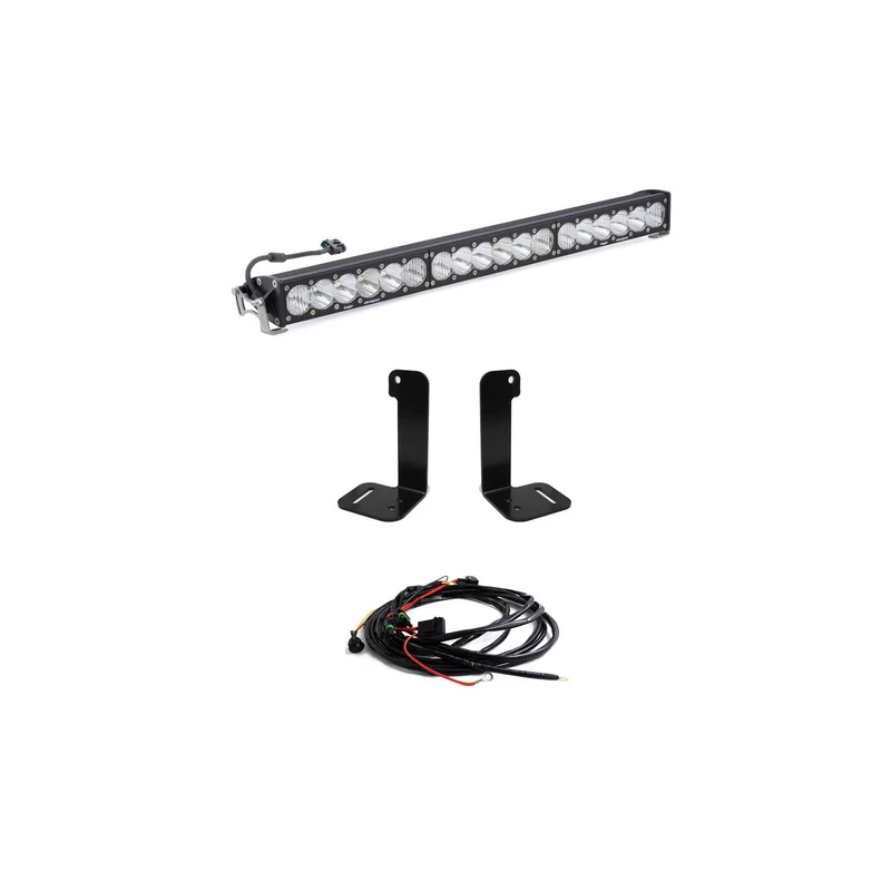 JEEP WRANGLER OE PLASTIC BUMPER LIGHT KIT - ONX6+ 30 INCH - Clear / Upfitter