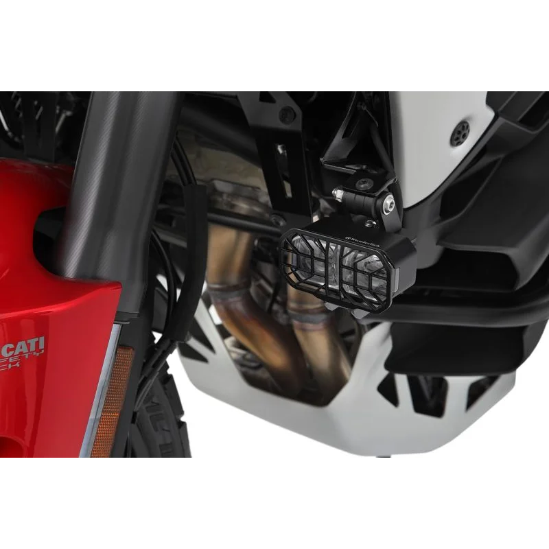 DUCATI Multistrada V4 - LED Auxillary lights Microflooter 3 - Black