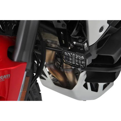 DUCATI Multistrada V4 - LED Auxillary lights Microflooter 3 - Black
