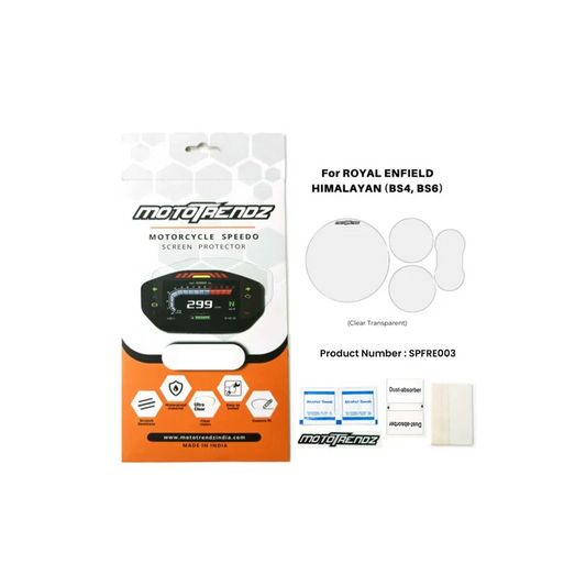 Royal Enfield Himalayan (BS4, BS6) +Navigation Protector - Screen Protector