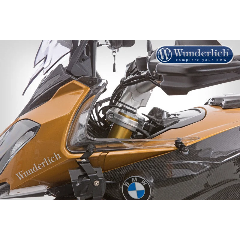 BMW S1000XR Ergonomics - Screen Hand Deflectors - Dark