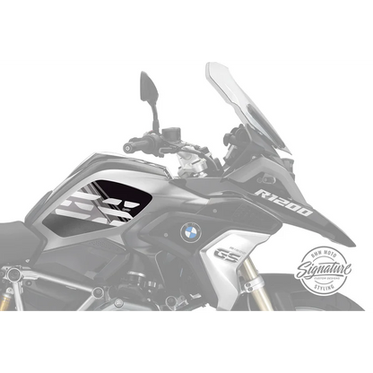 BMW R 1250 GS -Sport Style - Anniversary Decorative Decal - Red-Blue
