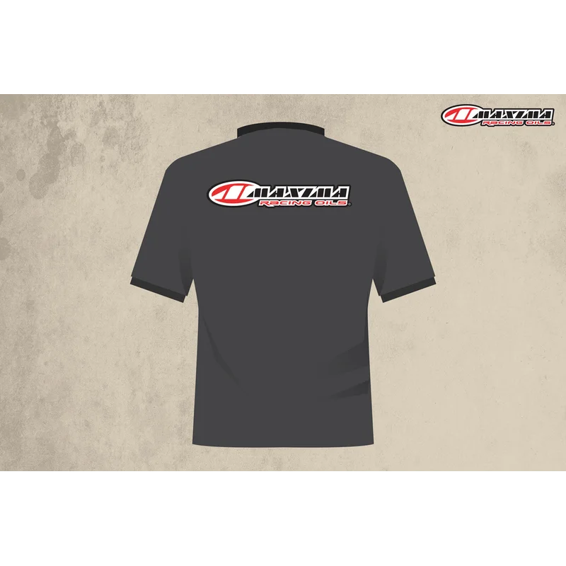 Maxima Racing T-Shirts printed -Black - M (Chest 107 Cm)
