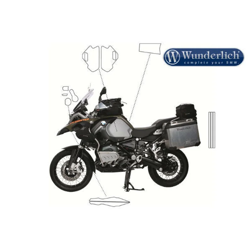 BMW R1200GSA Protection - Paint Protection - Complete Set