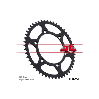 Sprockets Rear (JTR210- 50T) - JT