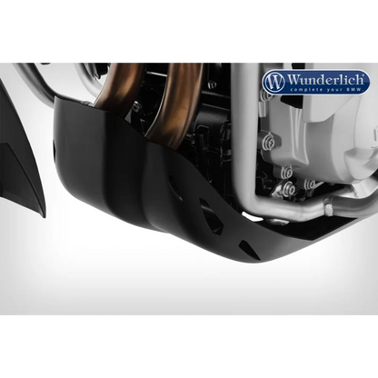 BMW F Series Protection - SKID PLATE (Euro 4) - Without original Engine protection plate / Black / Euro 4