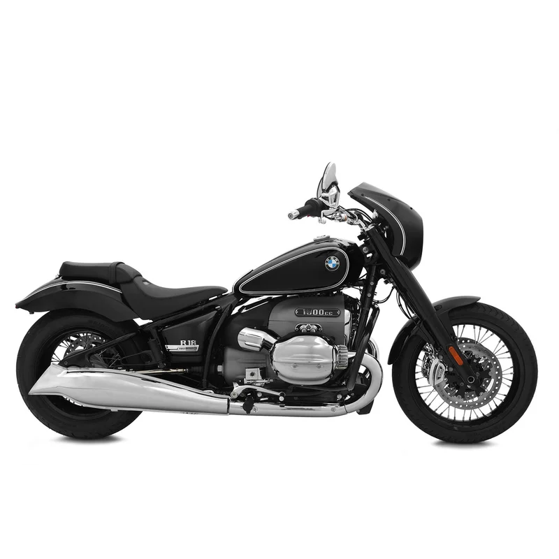 BMW R18 Styling - Cockpit Fairing (Sports) - Unpainted / Yes ( Black / Grey / Clear)