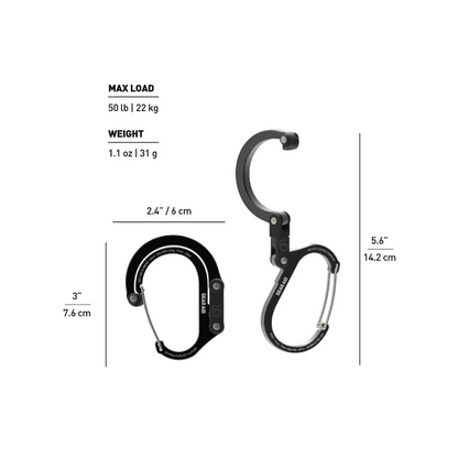 GEAR AID HEROCLIP - Small / Black