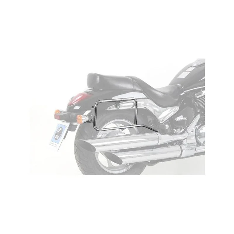 Suzuki M 800 Intruder Sidecases Carrier - Quick Release "Lock It" (Chrome)
