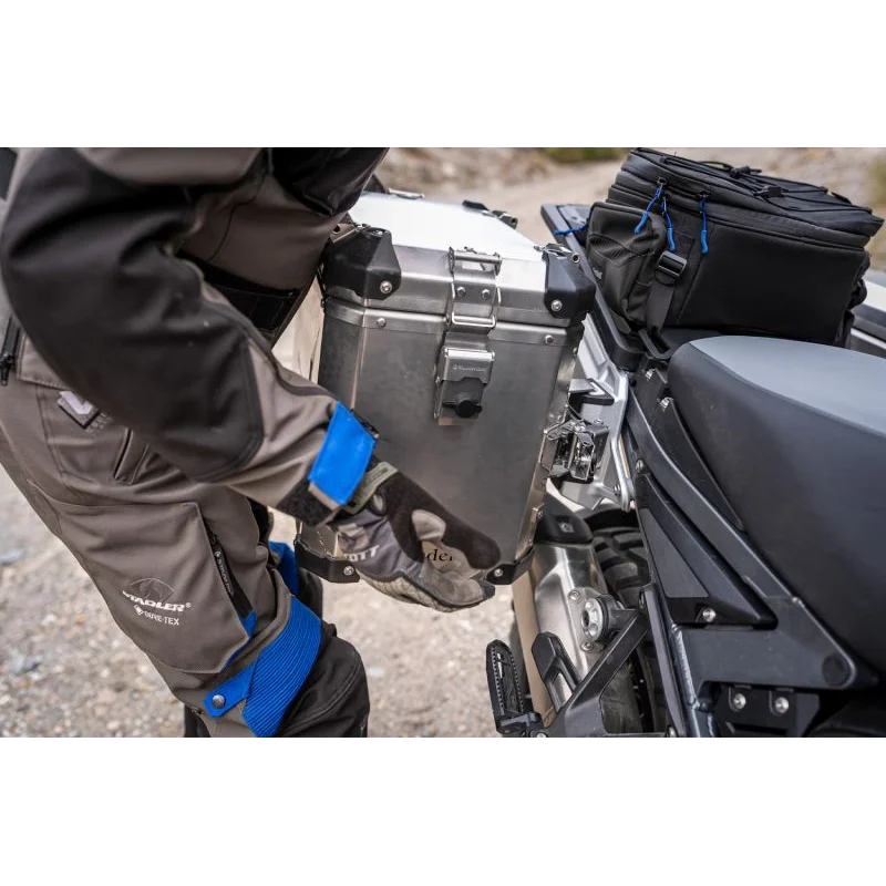 BMW R 1300 GSA LUGGAGE - 45L SIDECASES EXTREME DIRECTLOCK - Silver