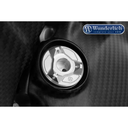 BMW Motorrad Ergonomics - Oil Filler Plug (with key) - Silver