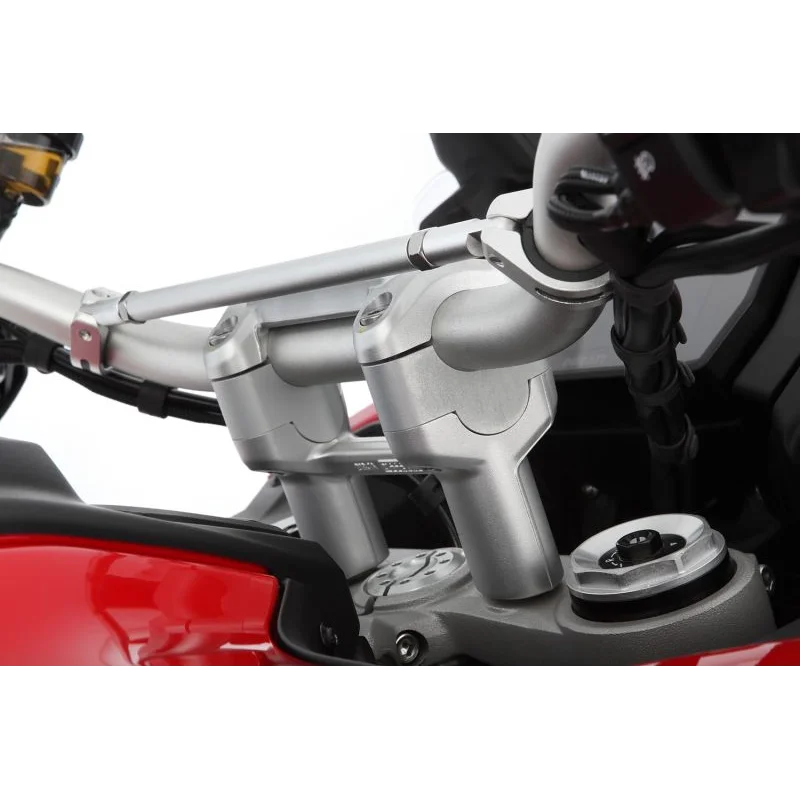 DUCATI Multistrada V4 Ergonomics - Risers 25mm - Black