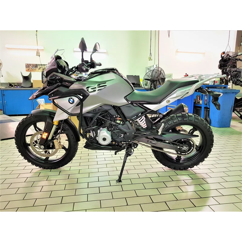 BMW G310GS Protection - Tank Guard - Black / With Hepco Becker Engine Guard only