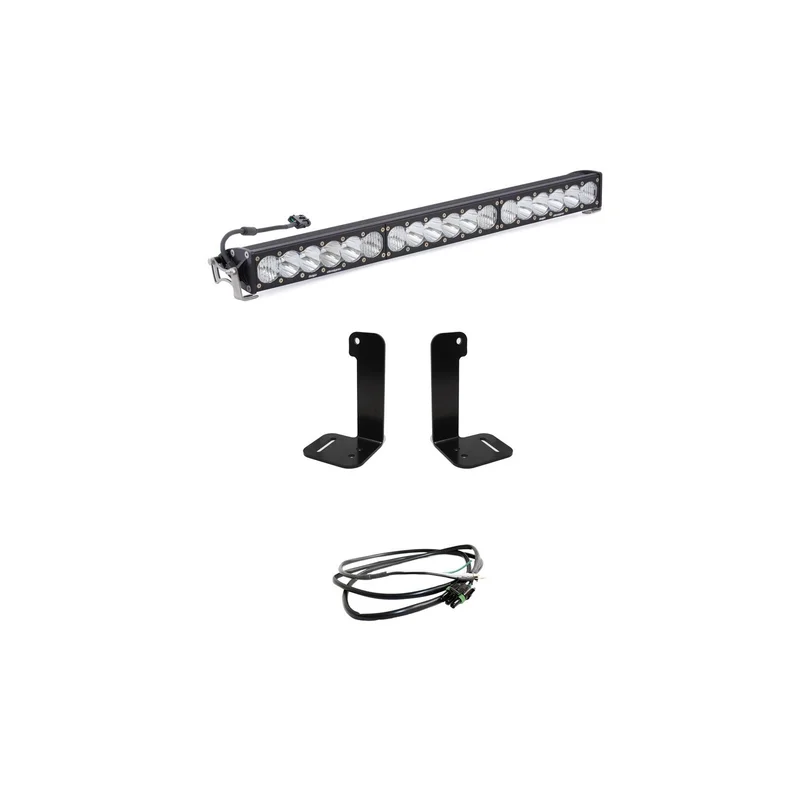 JEEP WRANGLER OE PLASTIC BUMPER LIGHT KIT - ONX6+ 30 INCH - Clear / Toggle