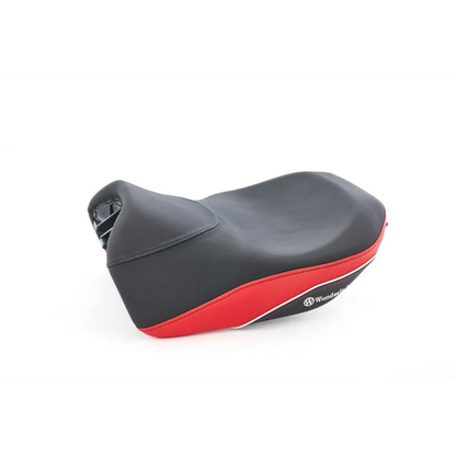 DUCATI Multistrada V4 Ergonomics -"Active Comfort" (Heating) Rider Seat - Black-Red / Low
