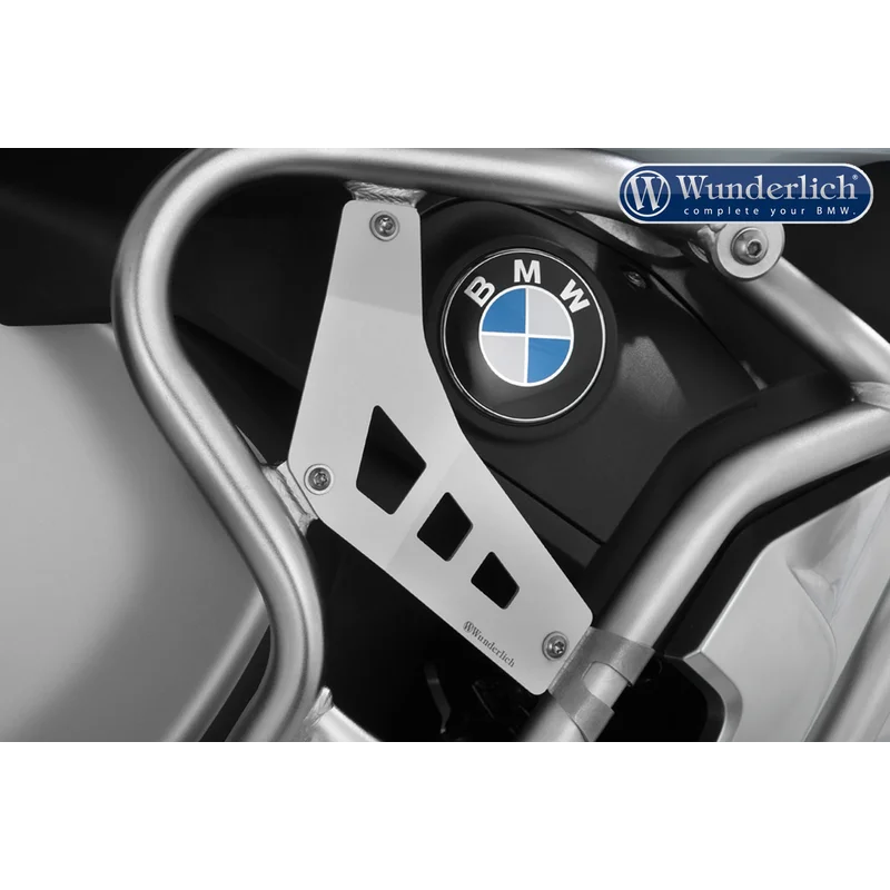 BMW R1250GSA Protection - Filler Plate for Reinforcement Bar - Silver