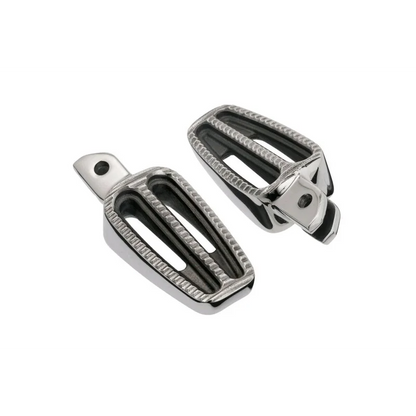 Triumph Bonneville Ergonomics - FootPegs (Ranger) Solo Rider Set