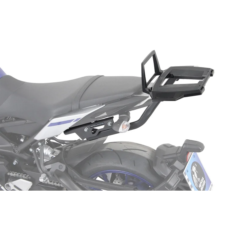 Yamaha MT-09 Carrier - Top Case Carrier ANTHRACITE - 2017-18 / Movable Hinge