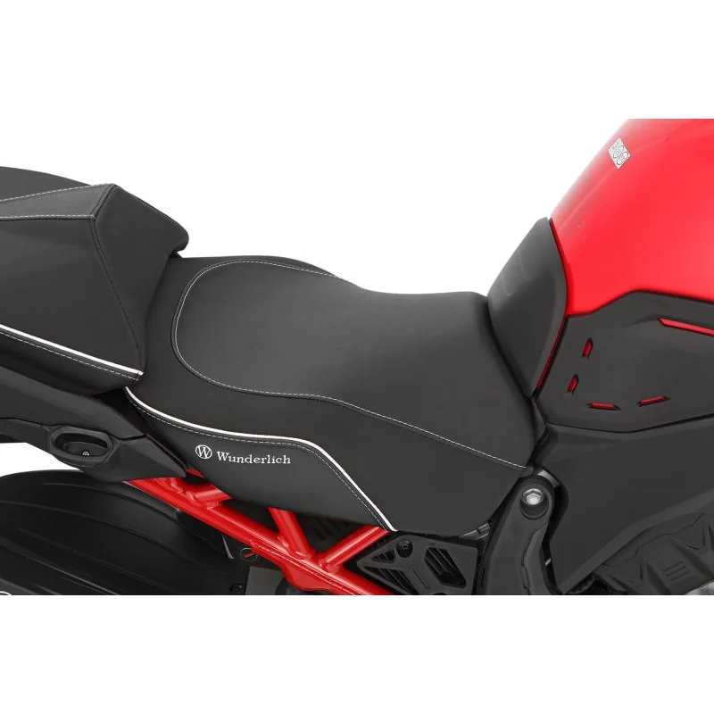 DUCATI Multistrada V4 Seat - Rider / Front "Active Comfort" - Black / Standard