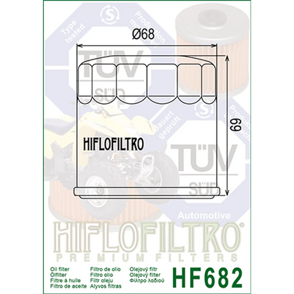 Oil Filter 682 - Hiflo
