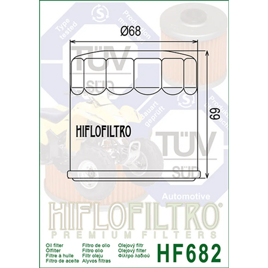 Oil Filter 682 - Hiflo