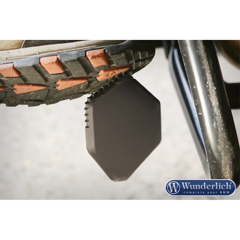 BMW R Series GS Ergonomics - Side Stand Enlargement