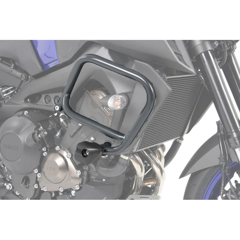 Yamaha MT 09 Protection - Engine Guard ANTHRACITE (with Protection Pad) - SP 2018-