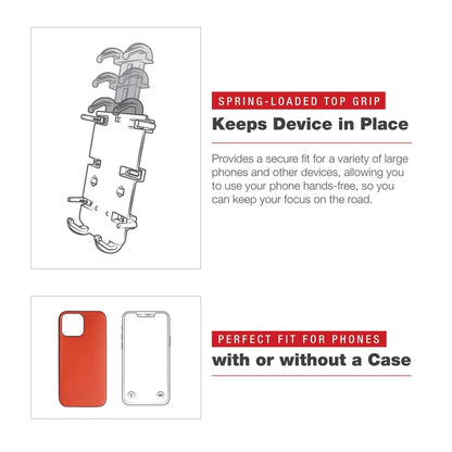 RAM HOL - Quick-Grip XL Phone + Claw