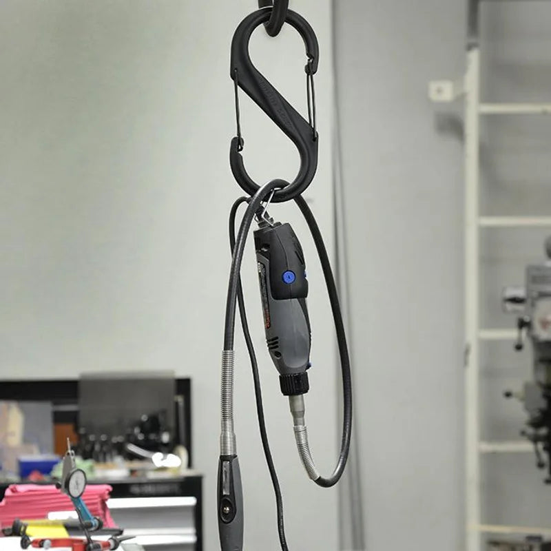 S-BINER STANDARD (PLASTIC) - #4 / Black / Plastic