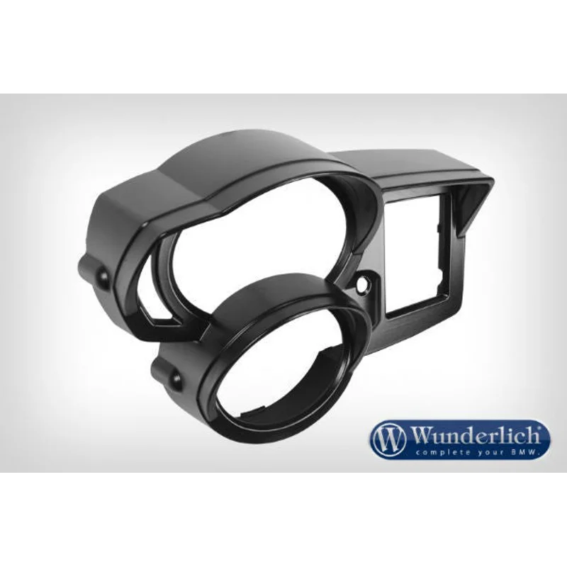 Instrument Surround with Visor - Black